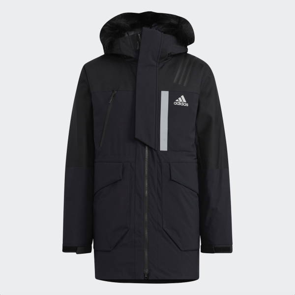 Парка Adidas Fur Hood Down Parka HR5232 black