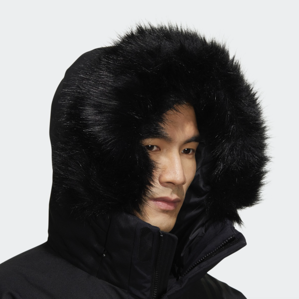 Парка Adidas Fur Hood Down Parka HR5232 black