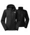 The North Face Thermoball triclimate jacket black grey