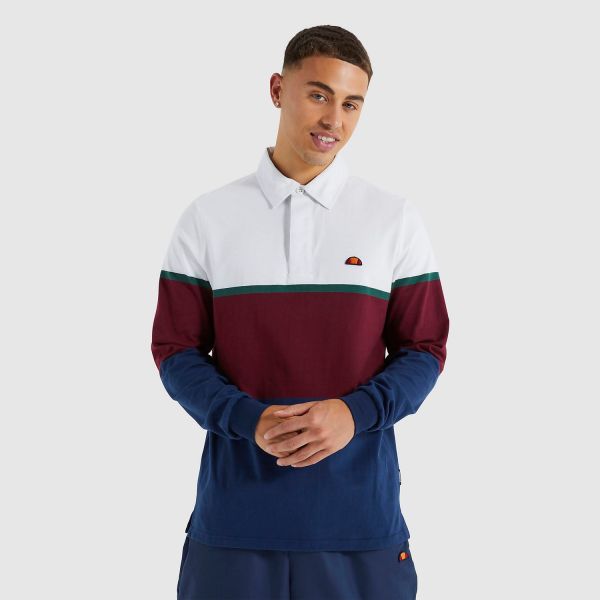 Лонгслів Ellesse Ario Polo Shirt white