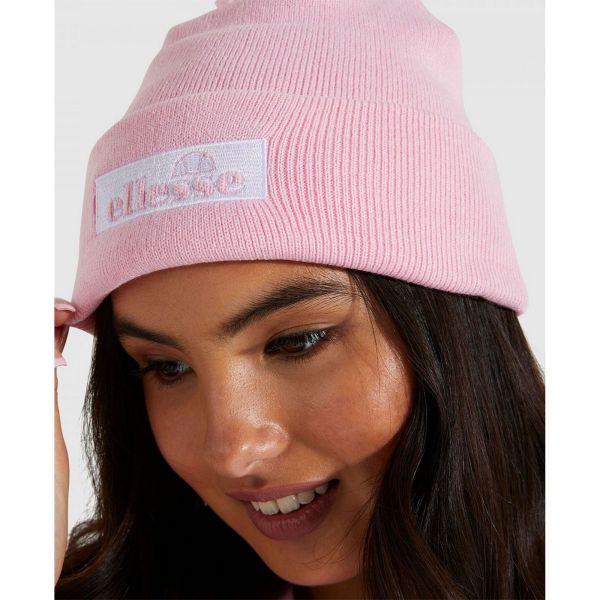 Шапка Ellesse Charli pom pom light pink