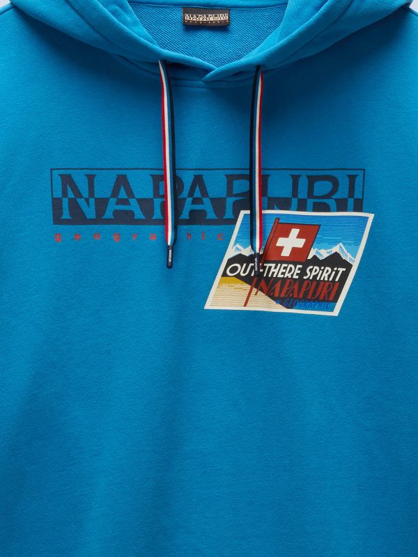 Худі Napapijri B-Portalet blue saphire