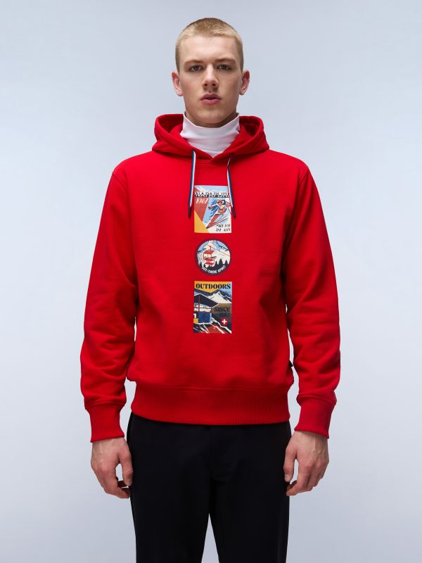 Худі Napapijri B-Portalet red