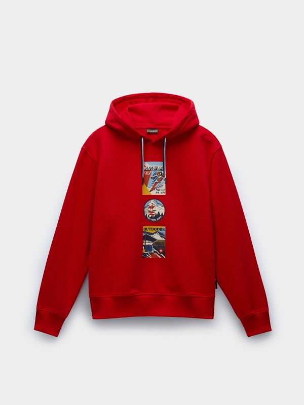 Худі Napapijri B-Portalet red