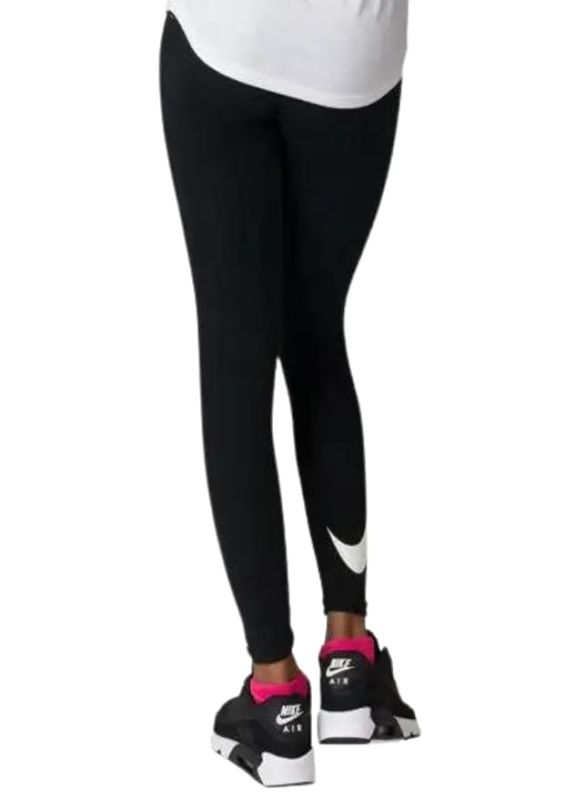 Дитячі котонові лоcіни Nike Girls NSW Club legging logo AJ6842 black