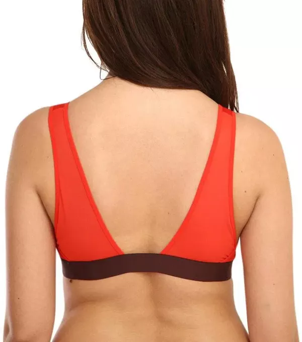 Бра Puma Women's Bra Triangle Mesh Bralette 701202510 grenadine