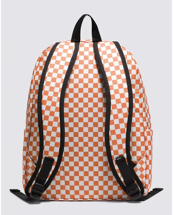 Рюкзак Vans Old Skool Check Backpack VN000H4X carnelian