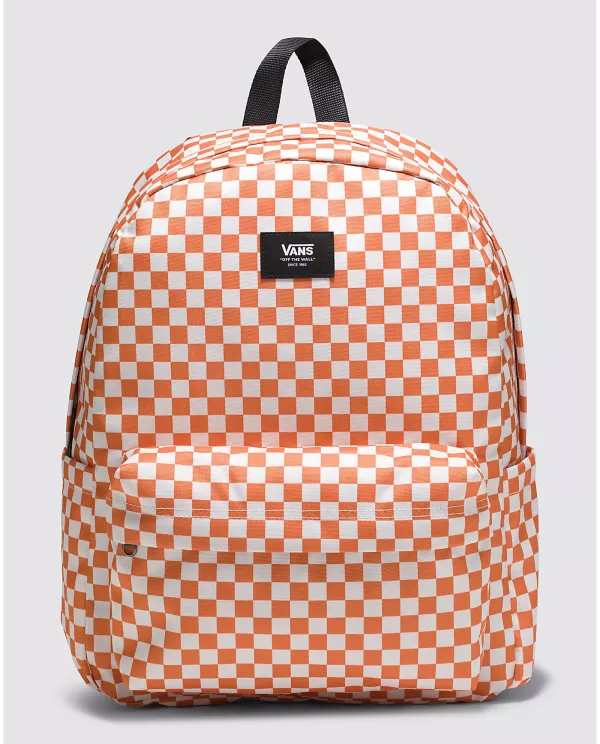 Рюкзак Vans Old Skool Check Backpack VN000H4X carnelian